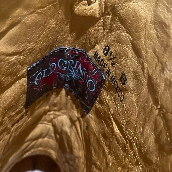 Old Gringo Paradise Vesuvio Leather Handmade Cowgirl Western Boot Womens 8.5 - Picture 5 of 14